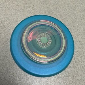 MagSafe pop socket, iridescent and blue